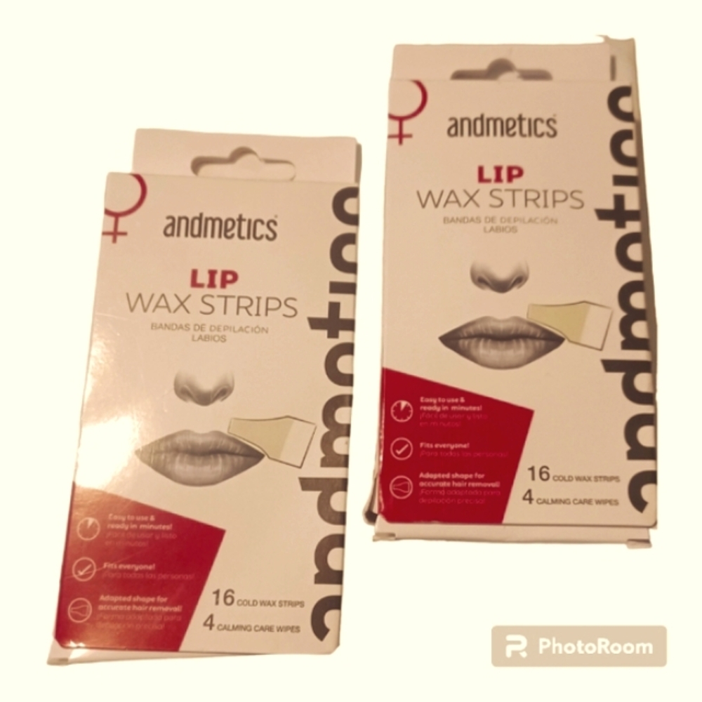4/$20 SALE! Andmetrics Bundle  2pk Lip Wax Strips BNIB